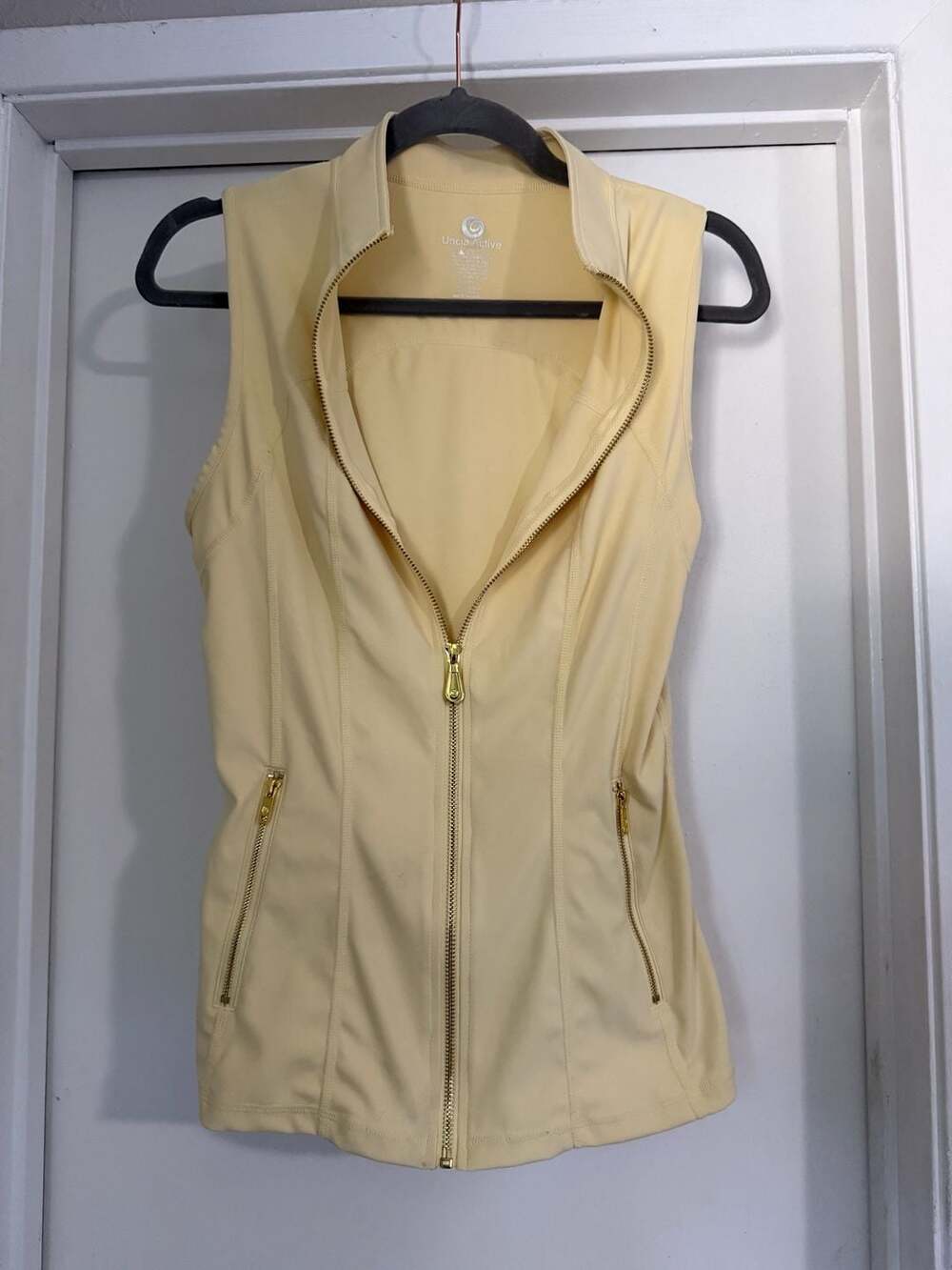 Women's Sleeveless Full Zip Athletic Vest